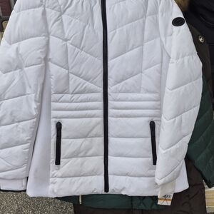 Michael Kors Black and White Logo Tag